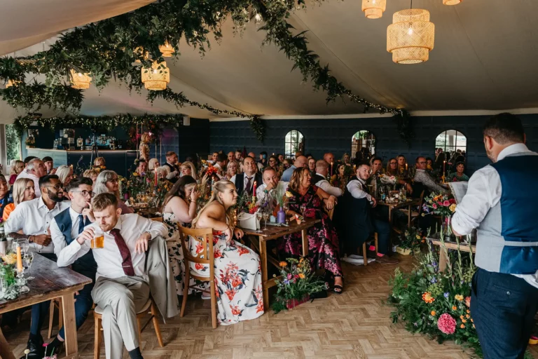 Combermere Abbey wedding breakfast speech