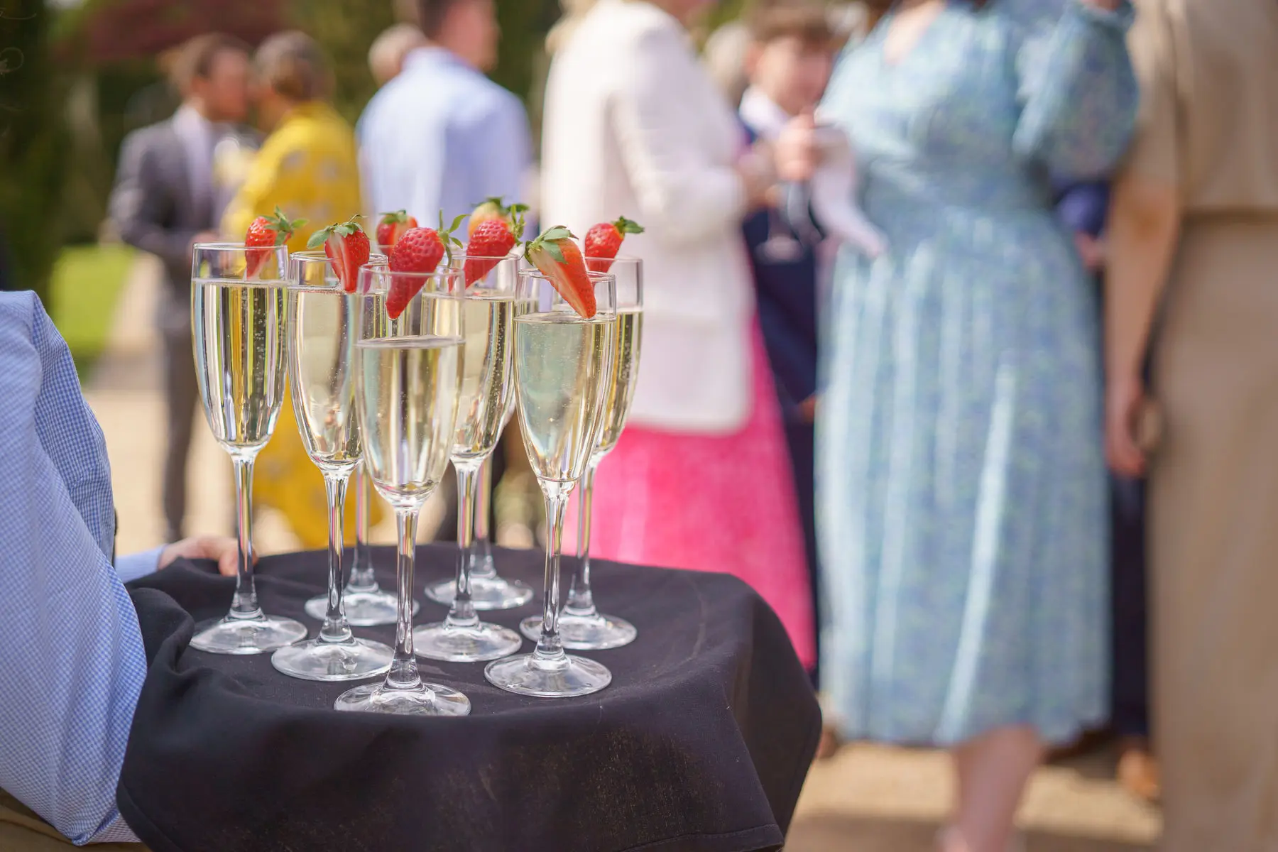 Combermere Abbey spring wedding drinks reception