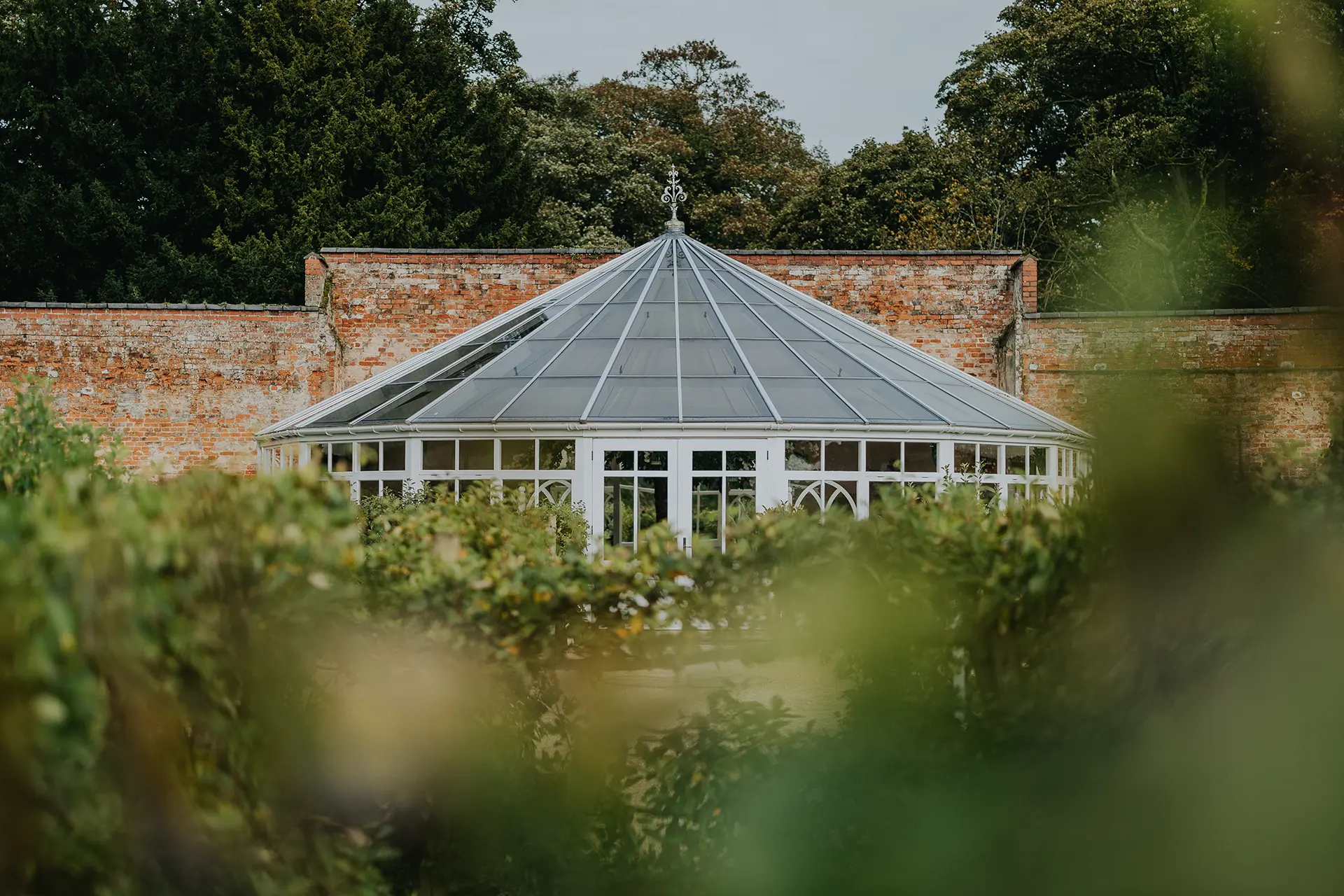 Combermere Abbey the glasshouse