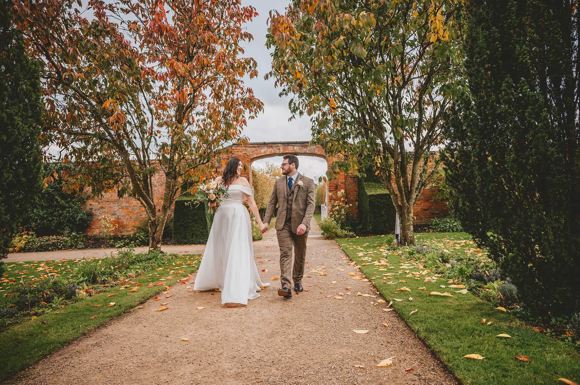 Combermere Abbey autumn wedding