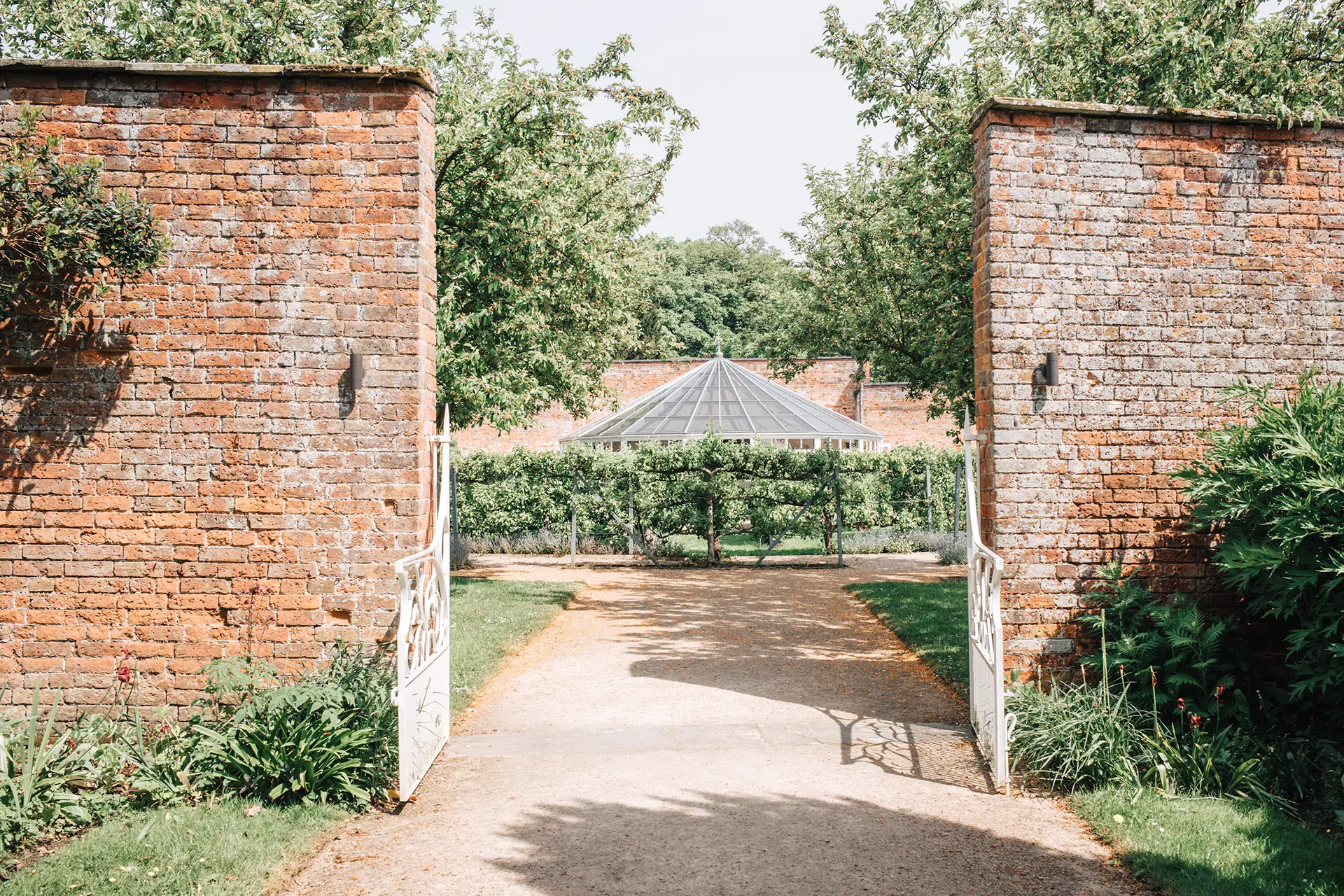 Combermere Abbey gardens