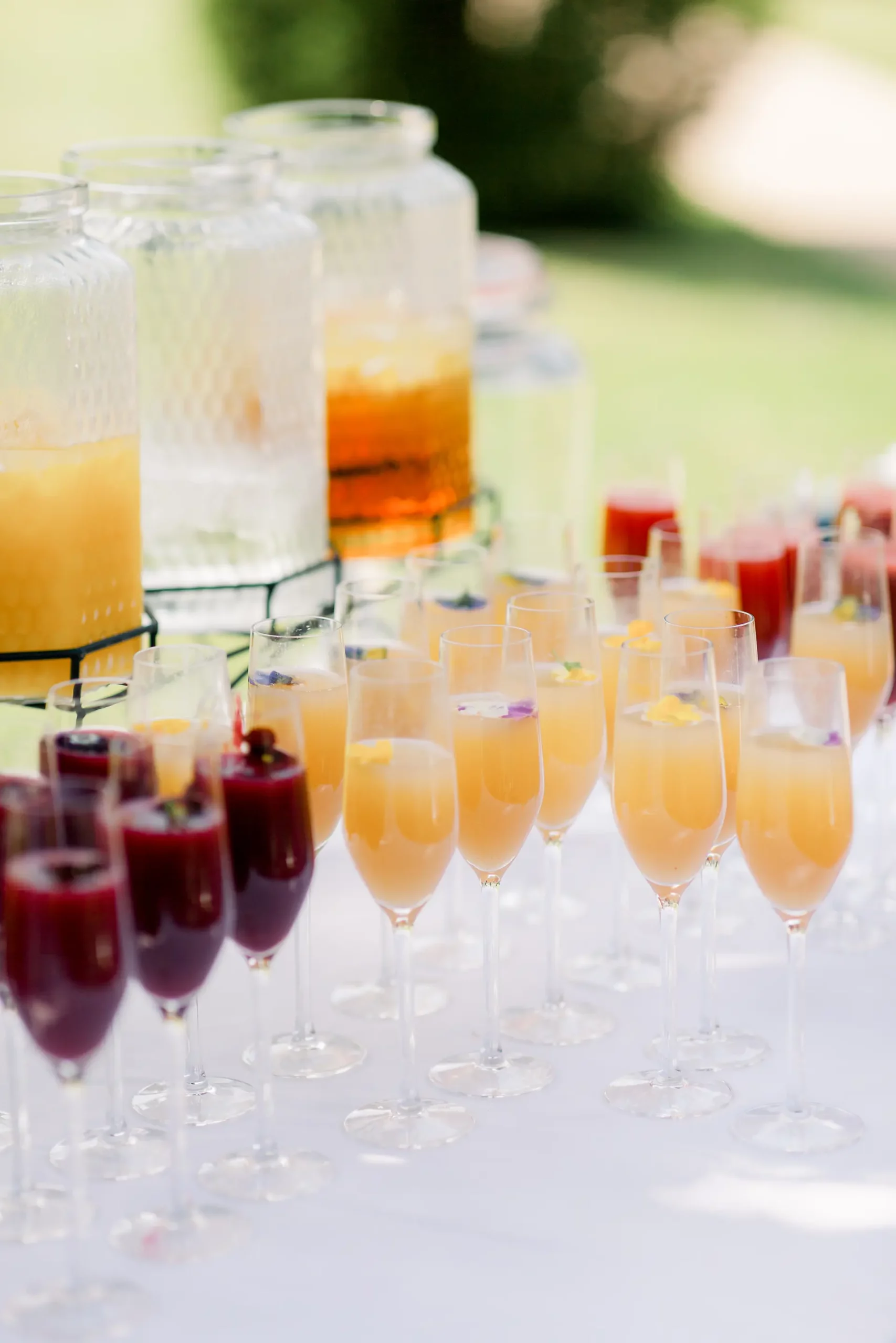 Combermere Abbey summer drinks