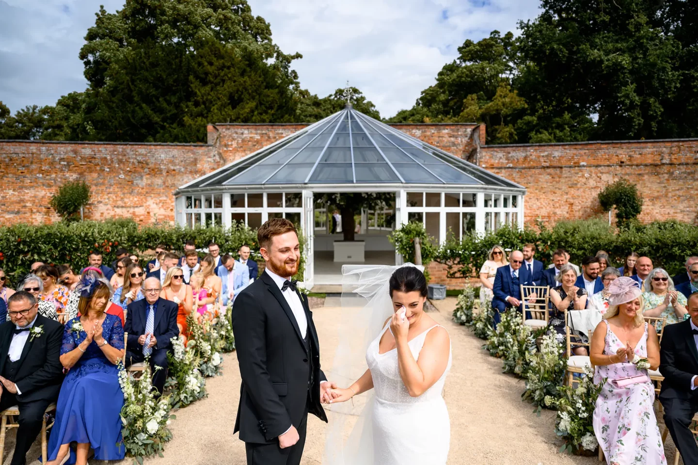 combermere-abbey outdoor ceremony