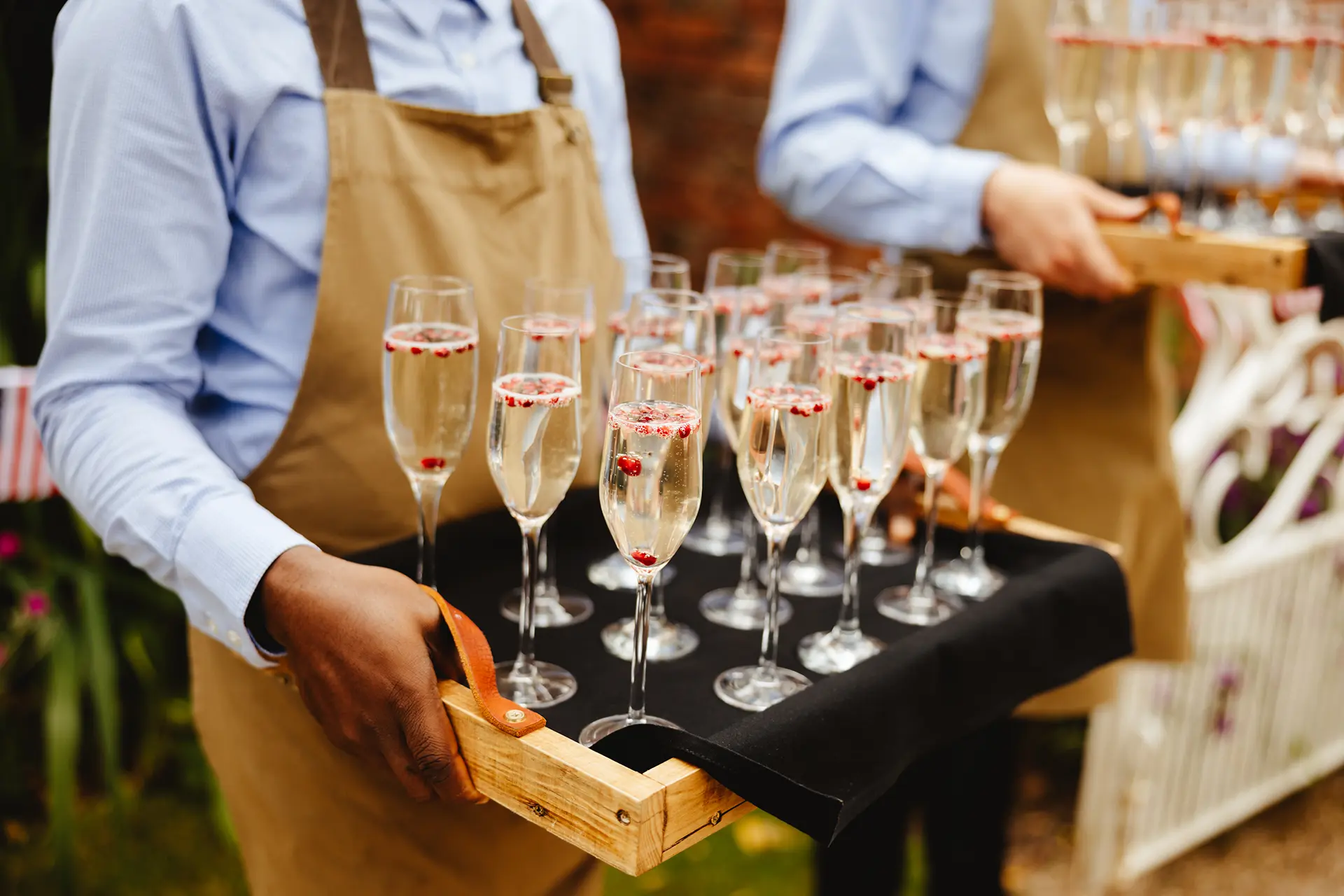 Combermere Abbey drinks reception