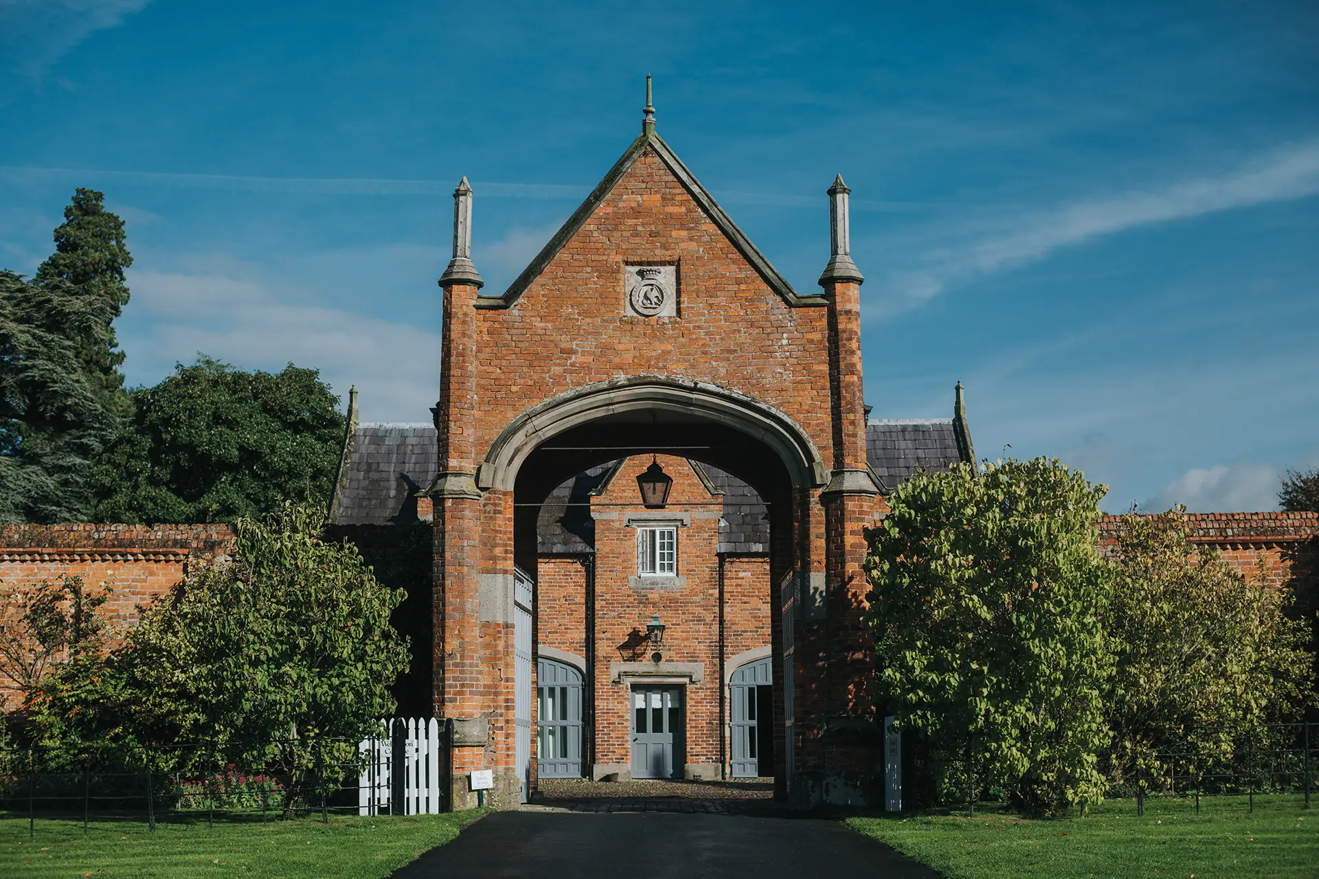 courtyard holiday cottages entrance