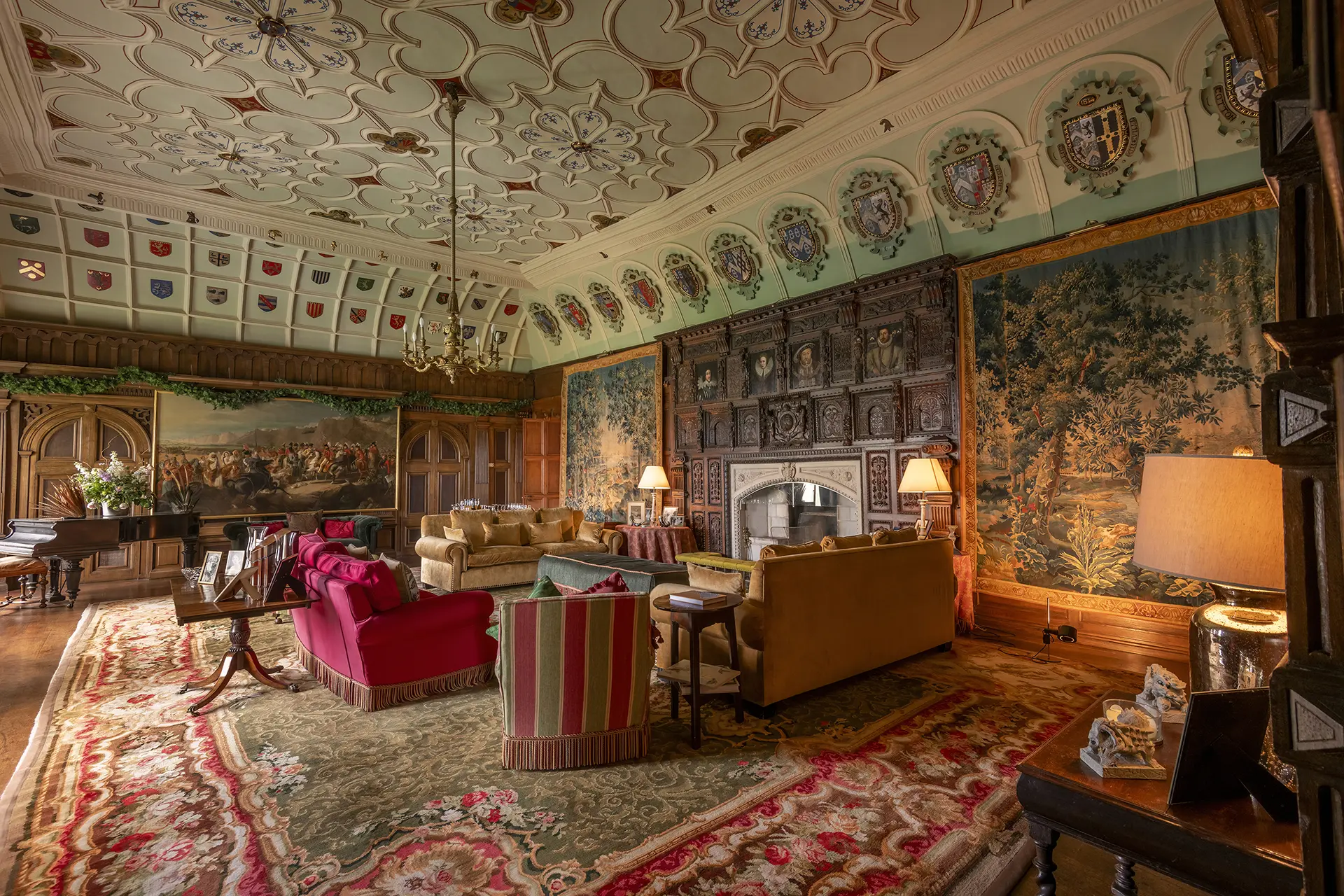 Comberemere Abbey Library