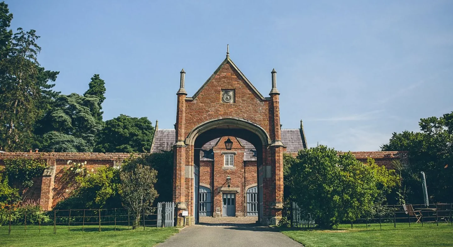 combermere abbey english courtyard cottages