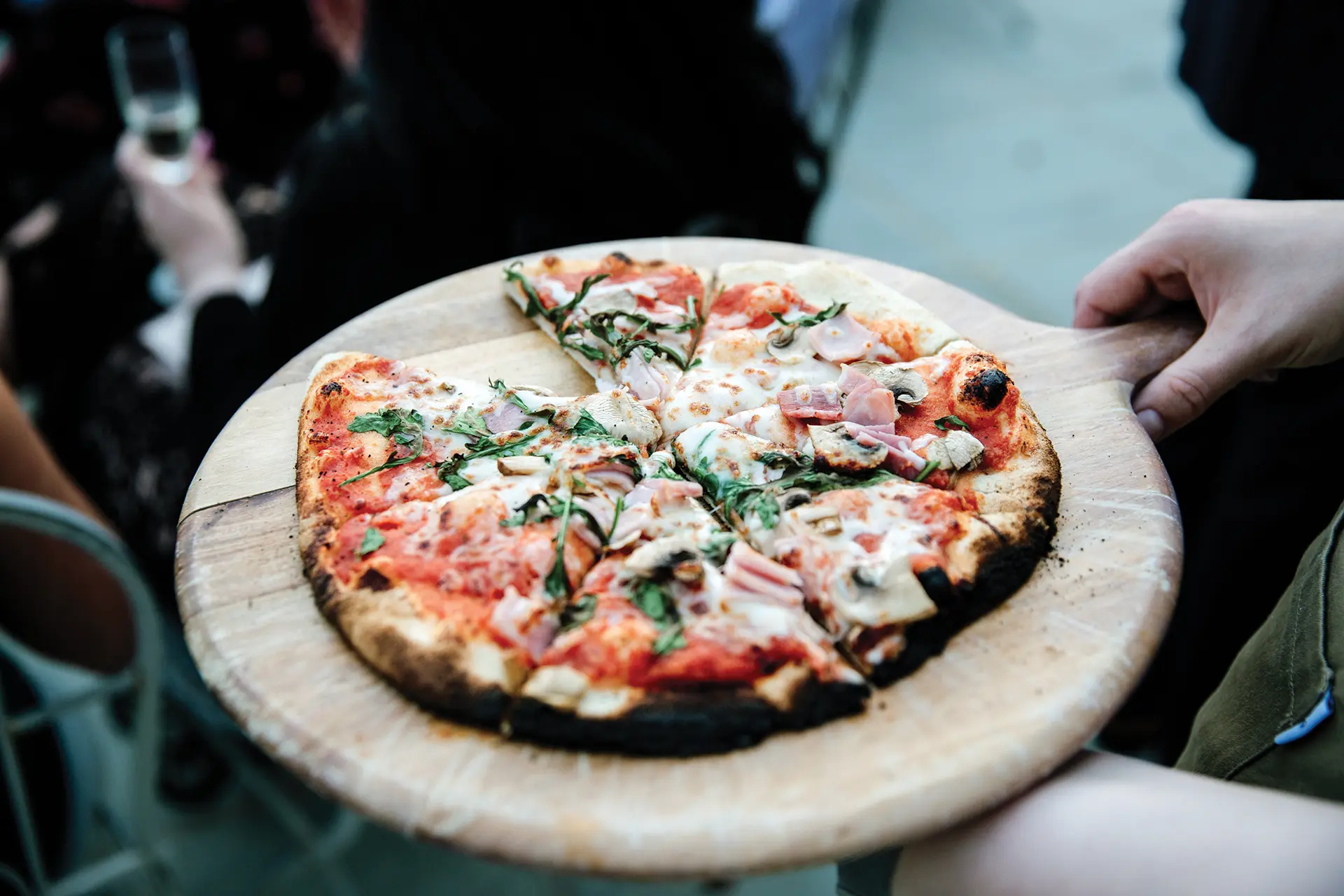 Combermere Abbey Evening Food Pizza