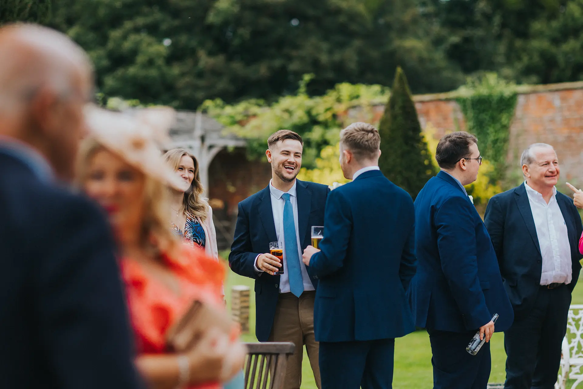 Combermere Abbey drinks reception