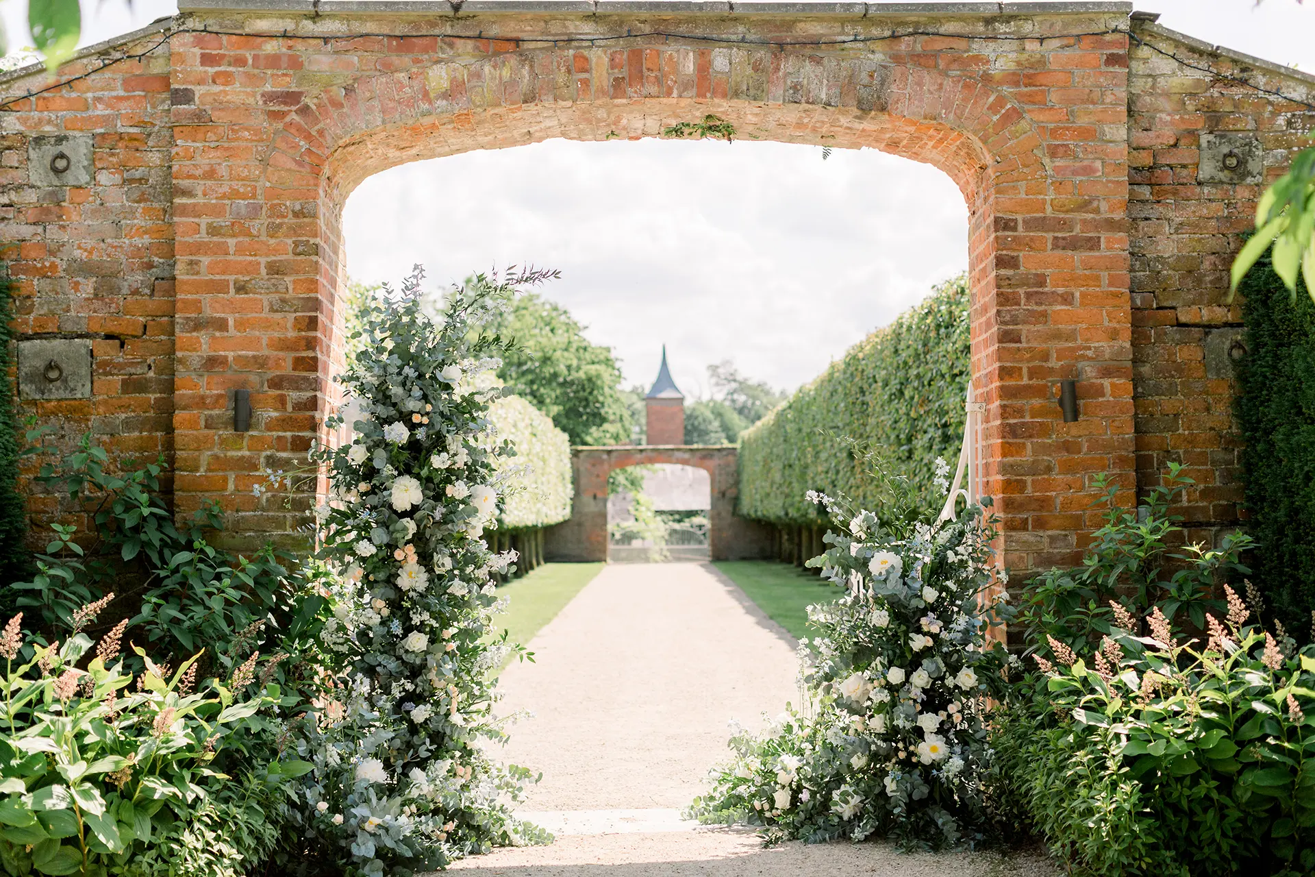 Combermere Abbey venue gardens