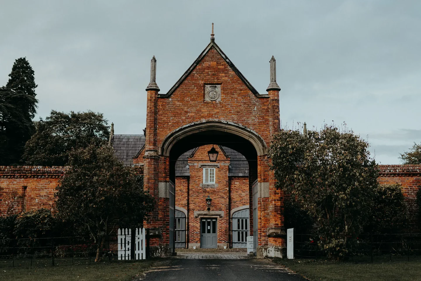 Combermere Abbey venue in autumn