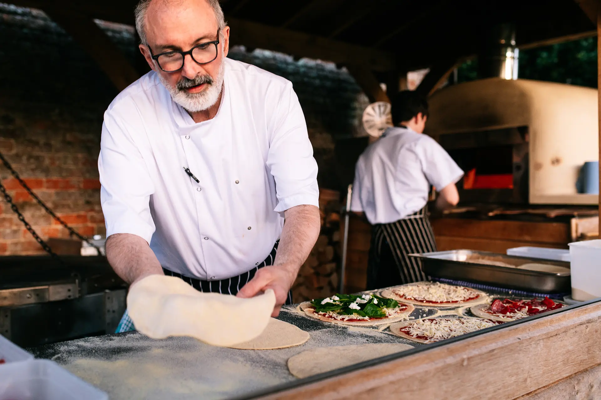 combermere abbey chefs pizza