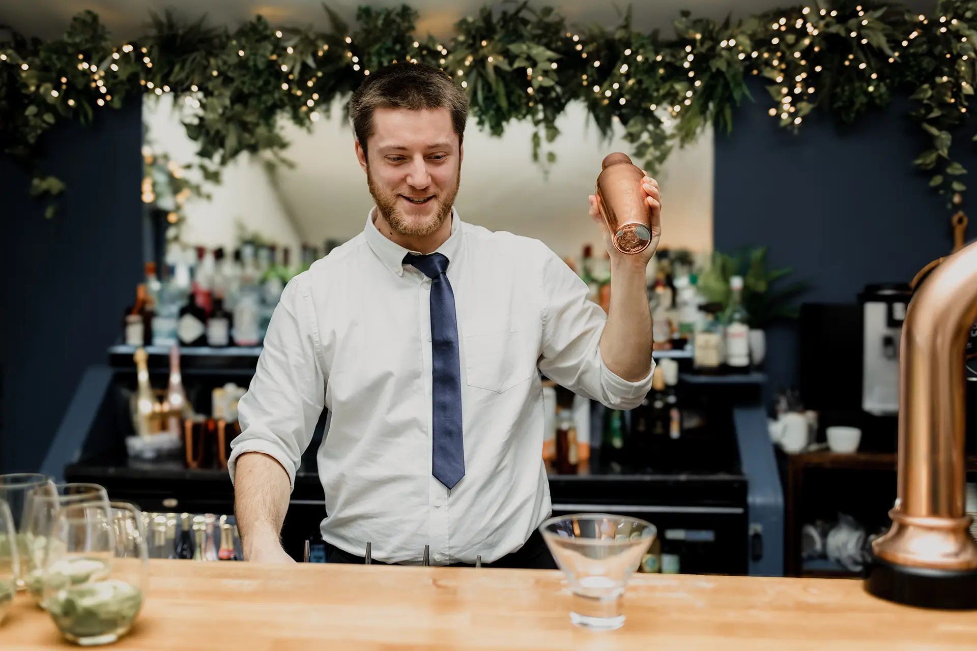 combermere abbey bar manager ben