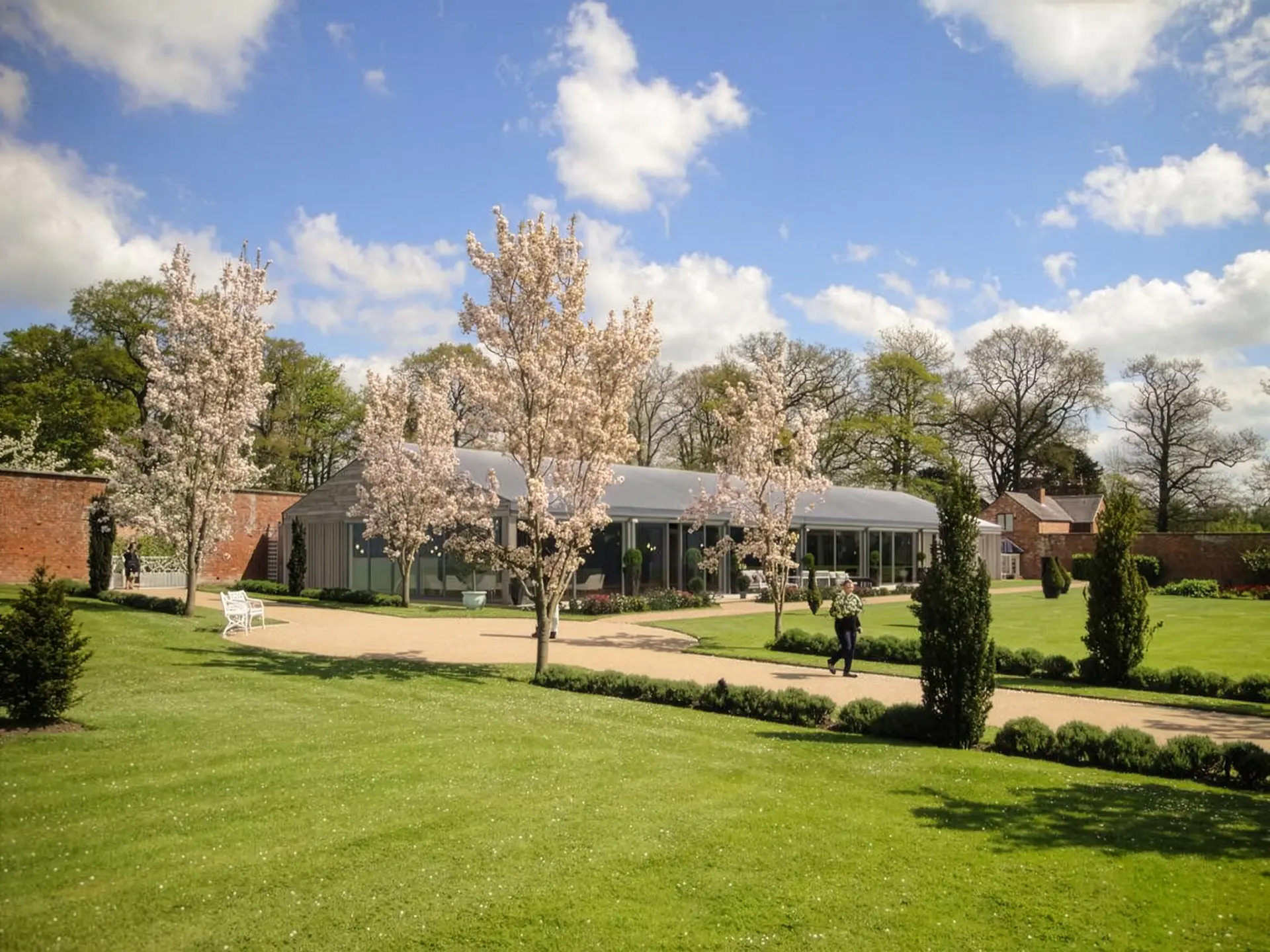 Combermere Abbey new pavilion reception space