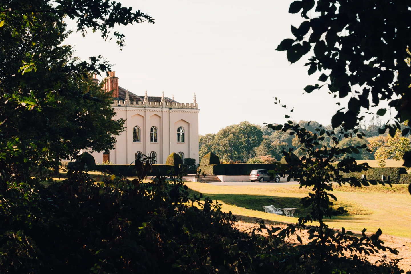 Combermere_Abbey_summer_time