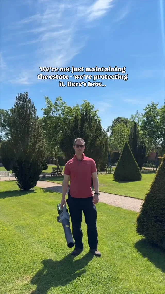 Listen to Senior Gardener, John and discover how we’re are always looking for ways to support the environment here at Combermere 🌍

We’re proud to maintain our 30 acres of gardens and wider estate using battery-powered leaf blowers and lawn mowers, eliminating the need for petrol and diesel equipment. This eco-friendly approach reduces emissions and noise, preserving the tranquillity of our historic grounds. 🌱

From our organic farming practices and reed bed sewage system to supporting local producers and offering EV charging points, every detail is thoughtfully designed to protect and enhance our environment.

Book your stay via our website and experience sustainable luxury at Combermere Abbey.

#SustainableTravel #EcoFriendlyStay #GreenGardening #BatteryPoweredEquipment #CombermereAbbey #SustainableLuxury  #GreenGetaway #CheshireStaycation #EcoConsciousTravel #SustainableLiving #OrganicEstate #EVCharging