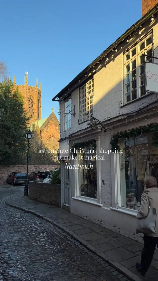 Last-minute Christmas shopping, but make it magical.

Just a short drive from Combermere, Nantwich is bursting with cosy cafés, charming boutiques, and festive sparkle.

Sip, stroll, and shop your way through the twinkling streets, then retreat to your cosy cottage for the ultimate winter escape.

Book your stay now via the link in bio/below and turn your festive shopping trip into a cosy countryside getaway.

https://combermereabbey.co.uk/winter-breaks-at-combermere/

#Nantwich #VisitCheshire #ChristmasShopping #ShopLocal #EnglishCountryside #EnglishTown #CountrysideBreak #CountrysideRetreat #Cheshire #UKStaycation @visitchesterandcheshire