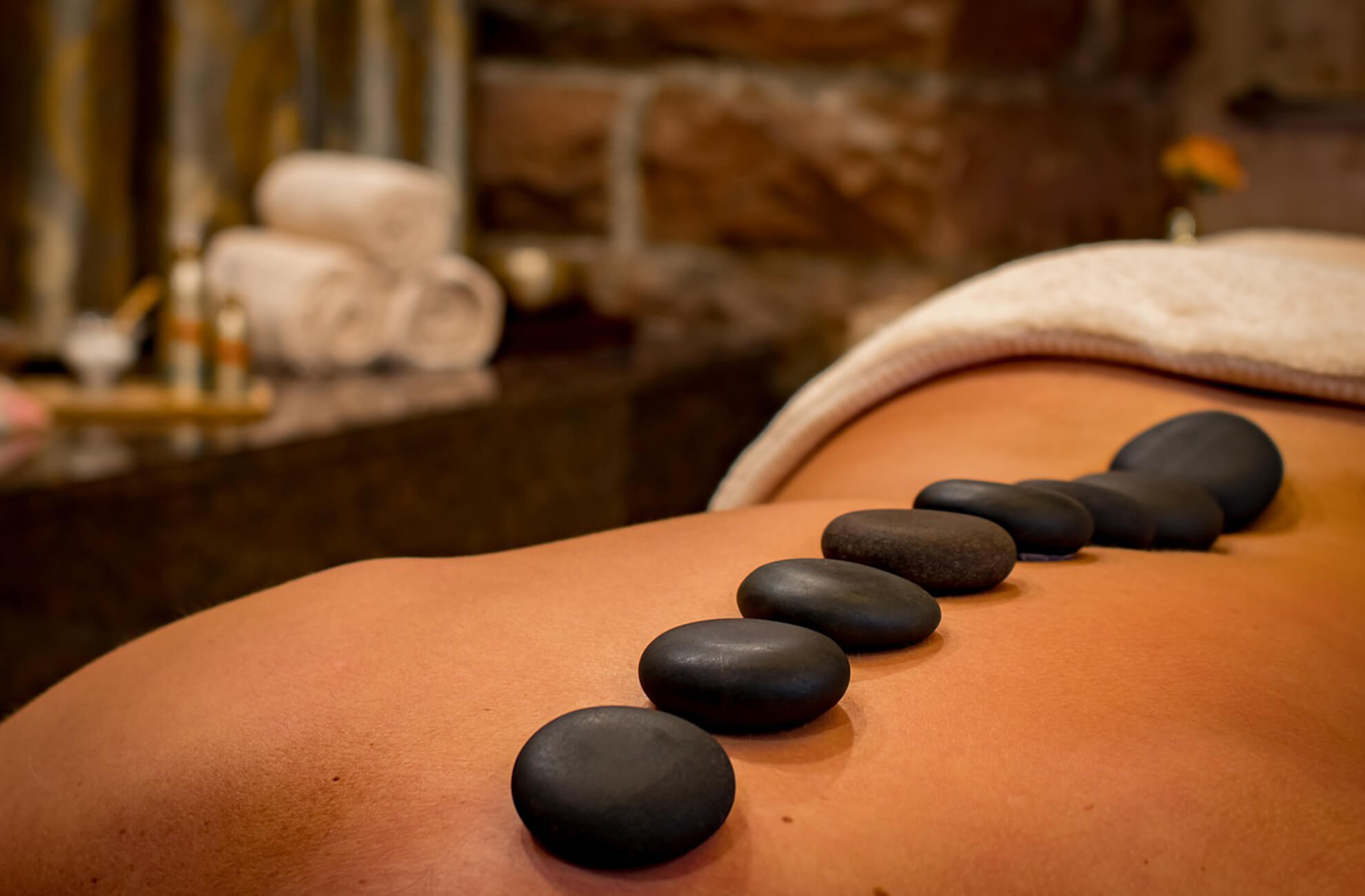 Treat yourself to a hot stone massage from My Personal Sanctuary from the luxury of your self-catering cottage at Combermere Abbey