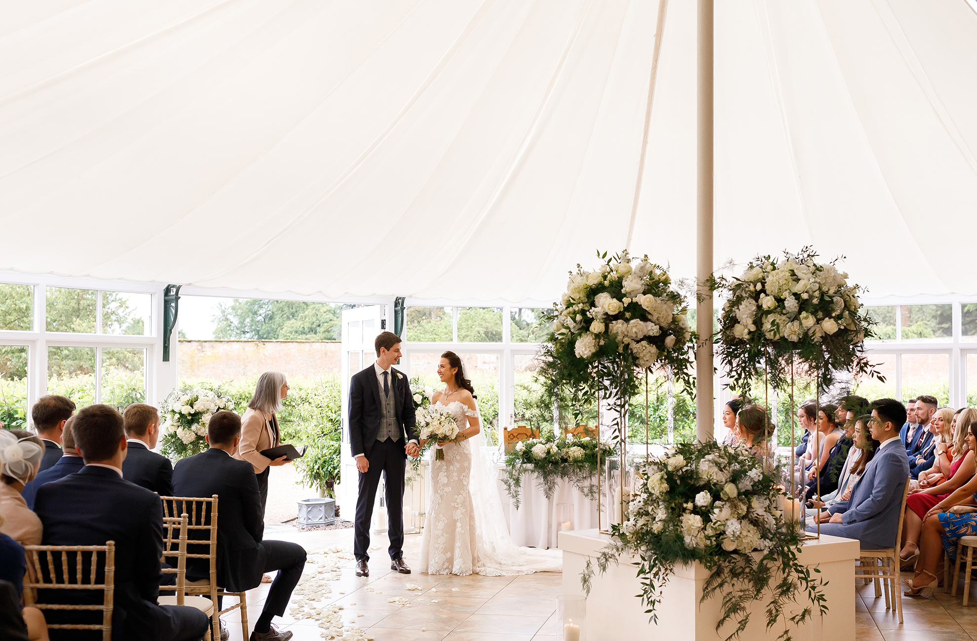Timeless Cheshire Wedding: Amy and James | Combermere Abbey